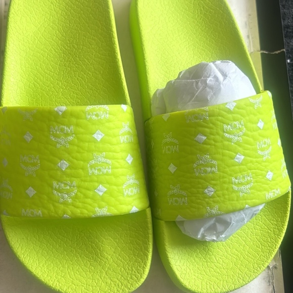 Men MCM Pool Slides